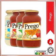 PREGO CARBONARA MUSHROOM PASTA SAUCE 665G/ TRADITIONAL PASTA SAUCE/ MUSHROOM PASTA SAUCE/ TOMATO, BA
