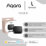 Aqara M3 Smart Home Hub – Zigbee + Thread + Matter Controller with 360° IR & Local Automation
