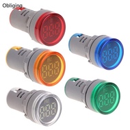 BLING LED Display AC Frequency Meter Electricity Indicator Hz Light 22mm 5 Colors