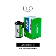 Fujifilm C400 ISO 400 Film, Color, 135/35mm x 36 Type, Date Printed for Film Cameras - LIIQ Flash