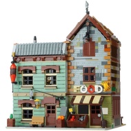 M MOC Insert Building Block Toys Compatible with Lego 21310 Series MOC-40048 Bucket Hut to Fishing G