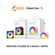 CPU COOLER (พัดลมซีพียู) DEEPCOOL FC120(3 IN 1) BLACK / WHITE ประกันศูนย์ 1 ปี