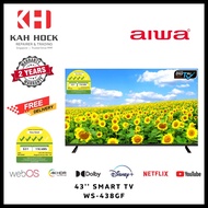 AIWA WS-438GF 43" 4K ULTRA HD | WebOS SMART TV - 2 YEARS WARRANTY