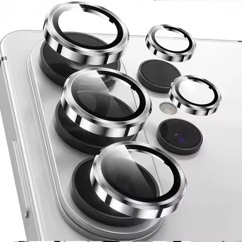 3D Diamond Rear Camera Protector For Samsung Galaxy S26 Ultra 5G Lens Protect Glass 3D Metal Ring Co