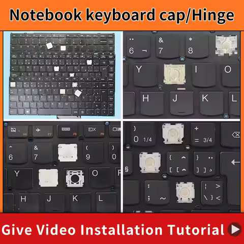 Replacement Keycap Key cap &Scissor Clip&Hinge For LENOVO ideapad U430 U430P U330 U330P U330T Keyboa