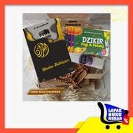 KAYU HITAM Hampers Saving Package Contains 1 Al-quran Custom Translation Of Names, Morning &amp; Evening Prayer Book Digital Tasbih &amp; quran Wood Tasbih Black Color Variants