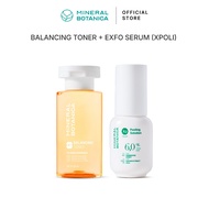 Mineral Botanica Bundle Peeling Solution Exfoliating Serum + Balancing Toner | Exfoliating Serum & D