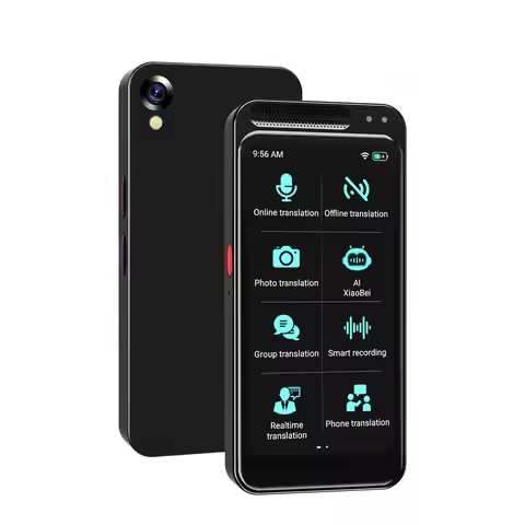 Z6 4.1inch Smart Instant Voice Translator 150 Languages Online Translation with Exchange Rate Conver