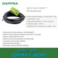 DPR17-8DP Replace PSN17-8DP 17mm Squar 8mm PNP PO Proximity Sensor OB19 SalleBIG 