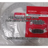 FRONT DISC PLUS DISPAD CB150R LED CB 150 LED CB150 LED PLUS DISPAD DISK BRAKE CB150 LED PLUS DISPAD