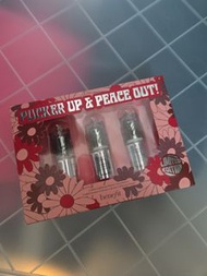 Benefit Cosmetics Pucker Up & Peace Out! Mini Kissing ColorBalms Set 唇膏