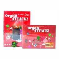 ORGAN ATTACK BOARD GAME - CARD GAME - BOARD GAME - DNA ZONE