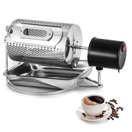 เครื่องคั่วกาแฟ หมุนอัตโนมัติด้วยไฟฟ้า ใช้ความร้อนจากเตาแก๊ส ให้ความร้อนด้วยเตาอื่นๆ ทำกาแฟคั่ว,เมล็ดถั่ว Coffee Roaster เครื่องคั่วเมล็ด
