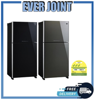 [Bulky] Sharp SJ-PG51P2 | SJ-PG51P2-BK | SJ-PG51P2-DS [516L] 2 Doors Refrigerator With J-Tech Inverter