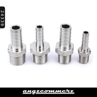 DN15 1/2 Inch Ext Thread To Barb 12Mm Stainless Steel 304