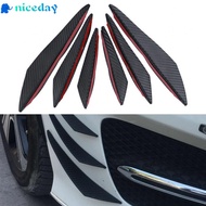 Car Front Bumper Lip Universal Fitment Body Spoiler Canards Auto Accessories