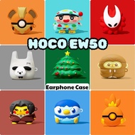 【imamura】For HOCO EW50 Case Casing Soft Silicone Cute Cartoons Charizard Earphone Case Cover