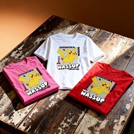 (Premium 230gsm) Pikacku Wassap Baju-T, T-Shirt, Female/Male T-Shirt