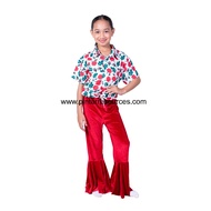Cosplay Kids Children Era 60s & 70s Bell Bottom Retro Costume Hippie Disco Costume