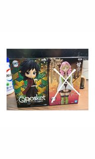 全新 正版 鬼滅之刃 鬼滅 Qposket/BANDAI 富岡義勇 水柱 甘露寺蜜璃 戀柱 figure 