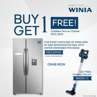 WINIA SIDE BY SIDE REGRIGERATOR 620L FPN-X620D W/ WATER DISPENSER