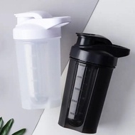 500ml Portable Shaker Bottle Leak Proof Water Bottle For Gym Fitness Training Sport Shaker M1E7