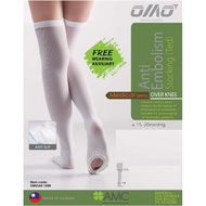 TED STOKING Anti Embolism Compression Stocking sesuai individu selepas pembedahan 15-20mmHg Bedridde