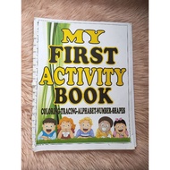 MY FIRST ACTIVITY BOOK ️AGE 3 TO 6 YEARS OLD