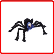 New Halloween decorative items, ghost headed spiders, black haunted house bar decorations, skull pro