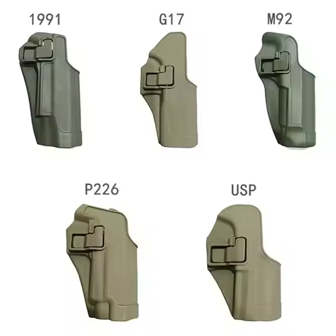 /NEW Tactical Gun Holster Waist Quick Release for Glock G17 G19 22 43x 1911 M92 USP P226 SIG 579 Air