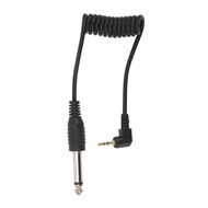 Universal Digital Camera Synchronization Cable Gold Plated 2.5mm to 6.35mm Male PPCO