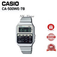 CASIO WATCH Vintage Calculator Digital Watch CA-500WE-7BD /CA-500WE-7B /CA-500WE