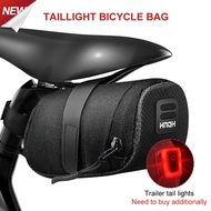 Bike Saddle Bag Cycling Seat Tail Pouch Foldable Seatpost Storage Rear Bag Pannier Ciclismo Backpack