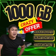 NO 1 LINE CELCOM XOX POSTPAID B50 | 1000GB RM50 | UNLIMITED SPEED | UNLIMITED HOTSPOT | UNLIMITED CA