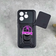 Realme 15T Realme 15 Realme 15 Pro Transformer Slide 2 in 1 HardCase Robot Black Realme 15T Realme 1