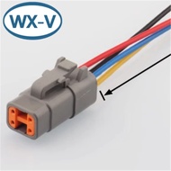 Brand new MG624344 harness DT04-2P Dechi connector automotive waterproof connector DT06-4S mating te