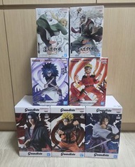 交收前請先看內文  火影忍者 景品 Grandista 造形忍界大戰  忍界造形列伝 漩渦鳴人 宇智波佐助 尾化嗚人  咒印佐助 自來也 綱手 宇智波鼬
