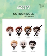 GOT7 GOTOON DOLL ｜ GOT7第三代炸毛公仔