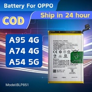 Battery for OPPO A54 5G / A95 5G Bateri A74 4G / A95 4G BLP851