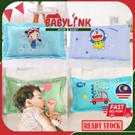 BYLK【Ready Stock】Kid Cotton Pillow Case Pillow Washable Bantal Kapas Budak Pillow Cover 30cm x 50cm 