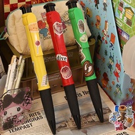 [Big orange] 28cm Big Giants Pen Personality Stationery For School Props Toys Gifts Big Giant Gel Pe