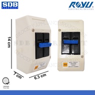 Royu-Circuit Breaker Safety Breaker-Screw Type Terminal 30A 40A 60A-[RSB40 RSB30 RSB60]-1pc