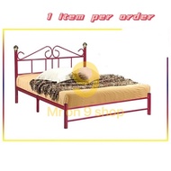 Steel Queen Bed Frame / Katil Besi Queen Size / Bedroom Furniture / Perabot Bilik