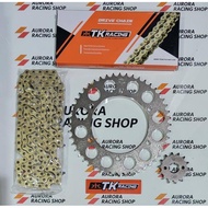 Yamaha R15 TK Gear Set TK428 HS GoldV3 & Chain
