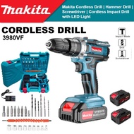 MAKITA Drill Cordless Drill Hammer Drill Cordless Drill Batteri Drill Cordless Impact Drill