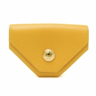 Hermes LE 24 女式 Epsom 皮革零皮夾/零皮夾黃色