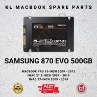 SAMSUNG 870 EVO 500GB SATA 2.5 - KL STOCK