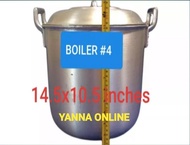 kaldero boiler #4 AGILA,, heavy duty 37.8cm diameter 27.3cm height (good for lugaw,lomi,pares,bulalo