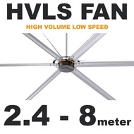 SamSpace HVLS Fan Industrial Ceiling Fan factory Fan BIG FAN Heli fan Giant fan Foodcourt Fan Masjid