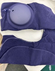 吹氣頸枕 Inflatable Foldable Travel Pillow 旅行泵氣頸枕  - RoughSize after inflated泵脹後粗略尺寸: 9 in. X 16 in x 3 